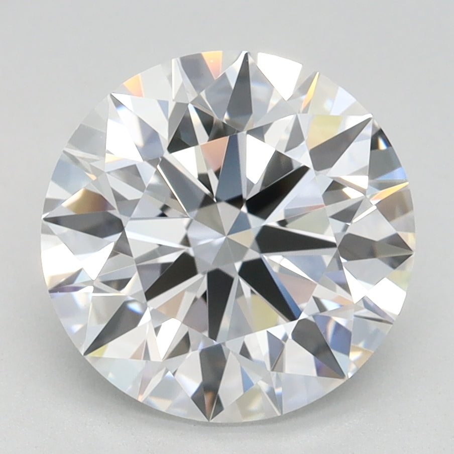 2.52ct Round D IF Lab Created Diamond