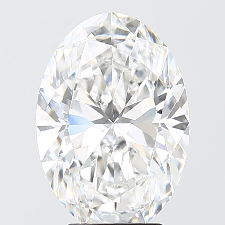 4.02ct Oval D VVS2 Lab Created Diamond
