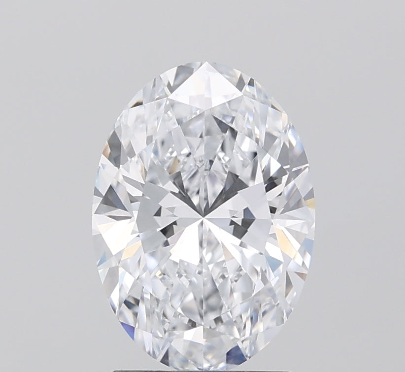 2.1ct Oval E VVS2 Lab Created Diamond