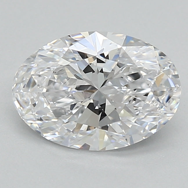 0.95ct Oval D VVS2 Lab Created Diamond