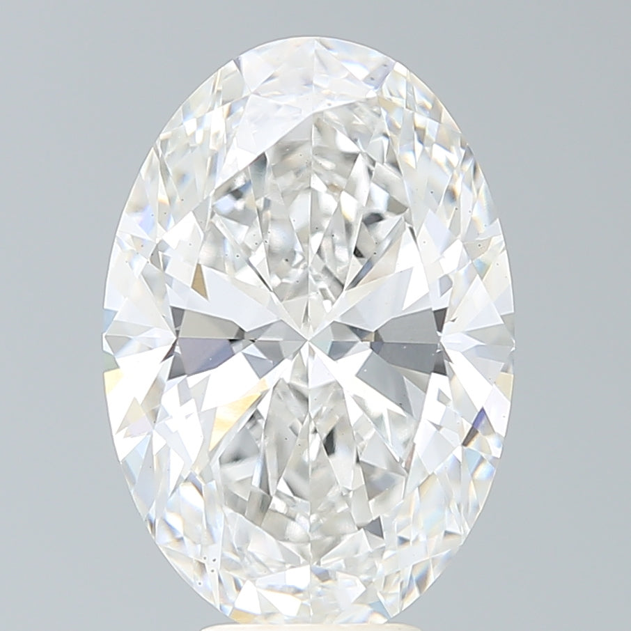 6.6ct Oval G VS2 Lab Created Diamond