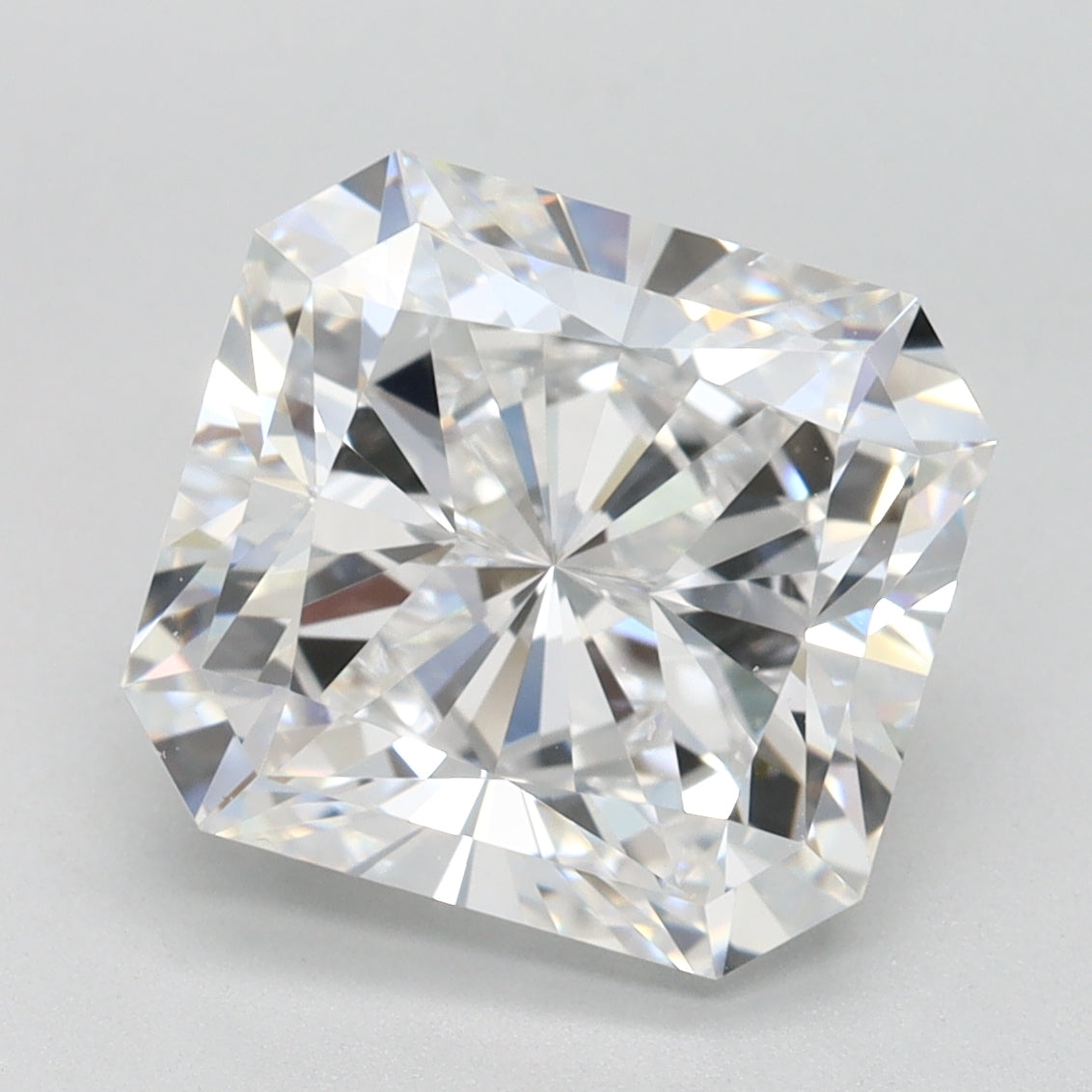4.04ct Radiant D IF Lab Created Diamond