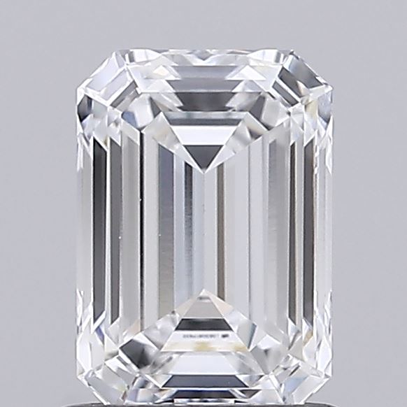 1.06ct Emerald D VVS2 Lab Created Diamond