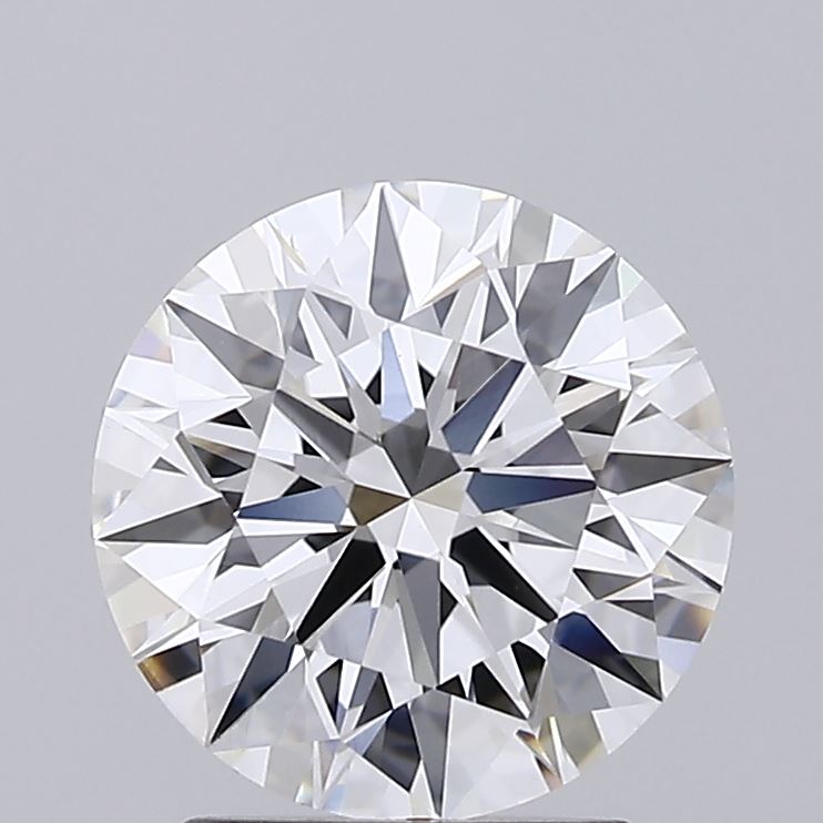 2.2ct Round F VVS2 Lab Created Diamond