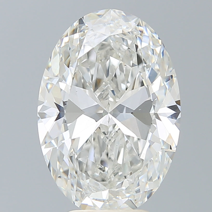 5.3ct Oval G VS1 Lab Created Diamond