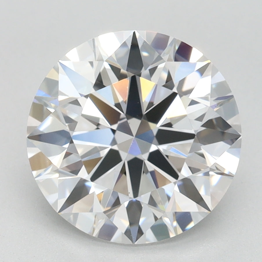 2.47ct Round D IF Lab Created Diamond