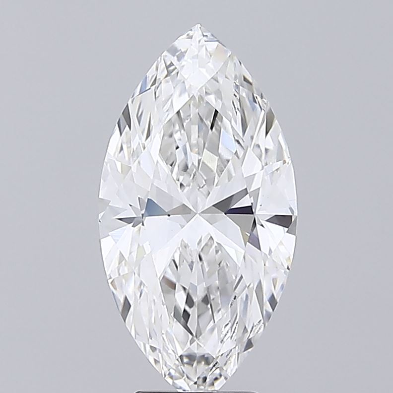 4.09ct Marquise E VVS2 Lab Created Diamond