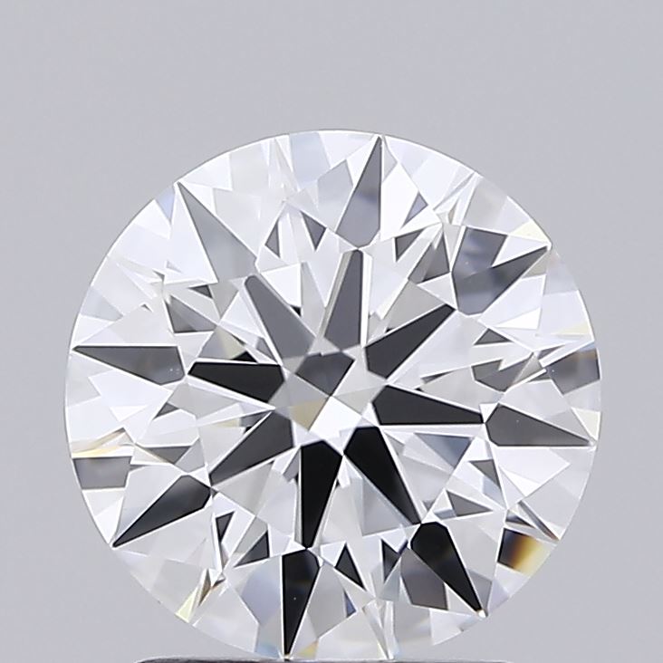 2.04ct Round D IF Lab Created Diamond