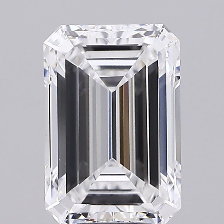 5.02ct Emerald E VS1 Lab Created Diamond
