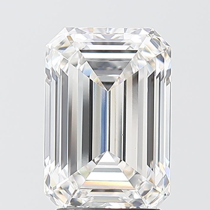 2.6ct Emerald D VS1 Lab Created Diamond