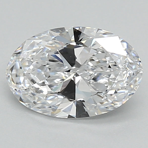 0.9ct Oval D VS2 Lab Created Diamond