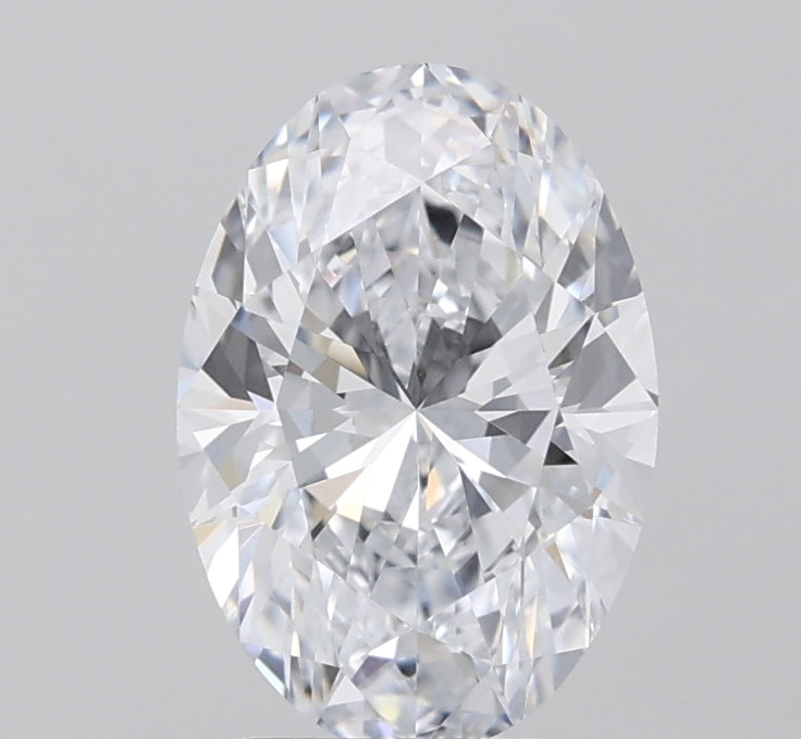 2.07ct Oval E VVS2 Lab Created Diamond