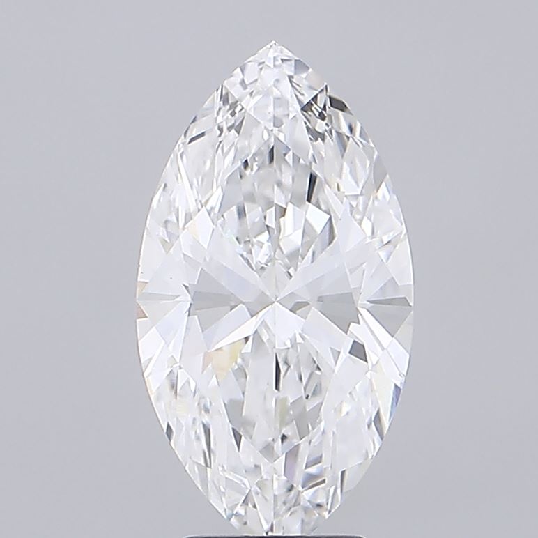 4.08ct Marquise D VVS2 Lab Created Diamond