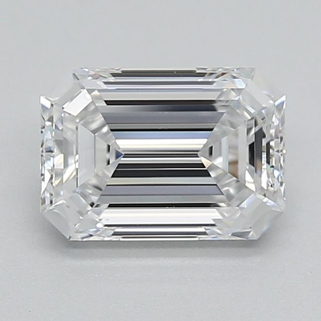 0.96ct Emerald D VVS2 Lab Created Diamond