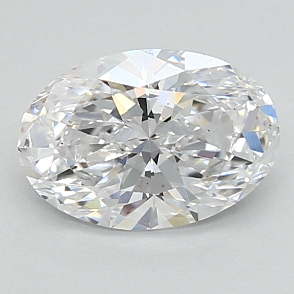0.97ct Oval D VS2 Lab Created Diamond