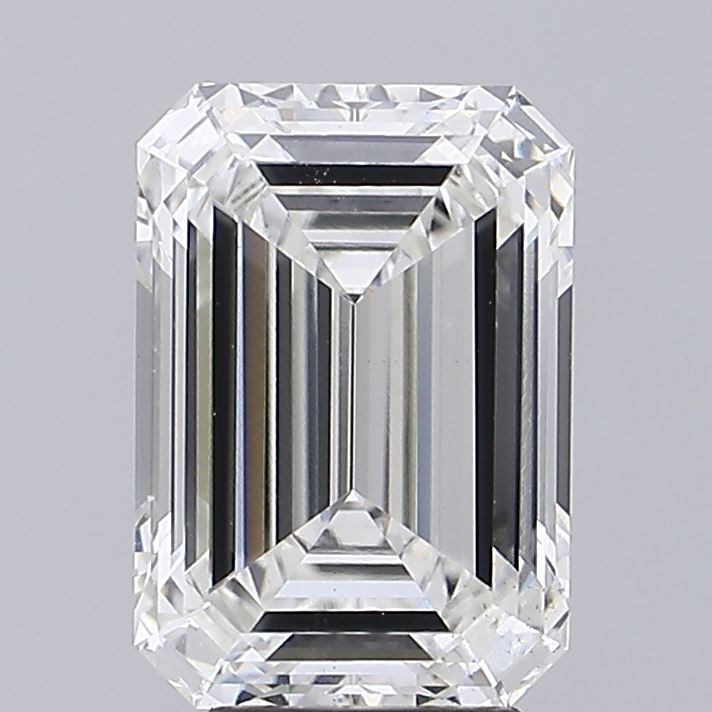 5.09ct Emerald F VS1 Lab Created Diamond