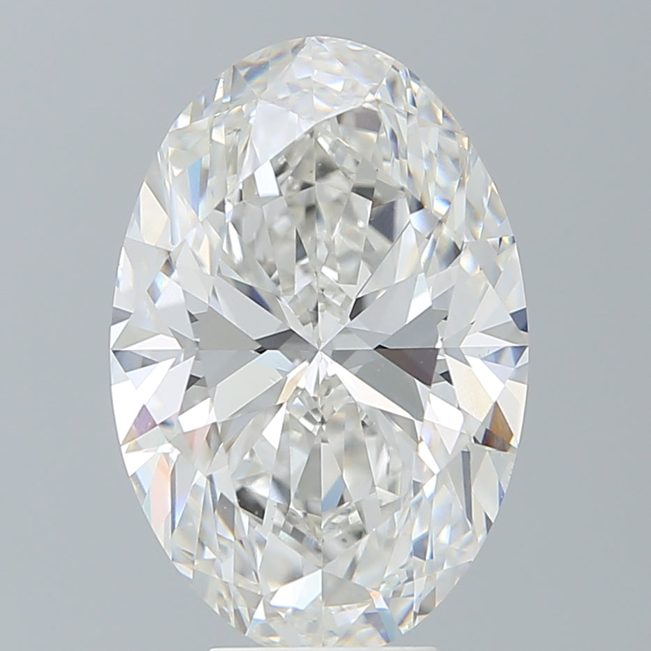 7.26ct Oval F VS1 Lab Created Diamond