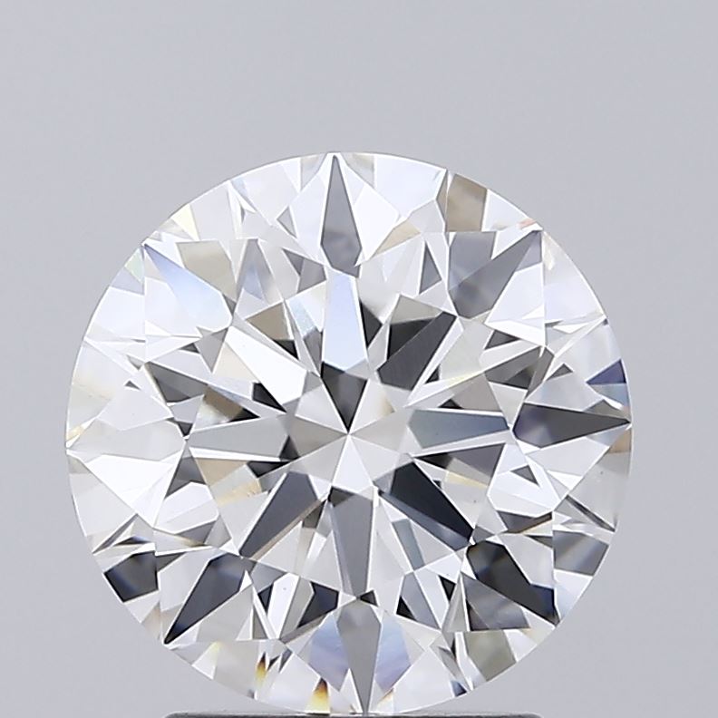 2.58ct Round F VVS2 Lab Created Diamond