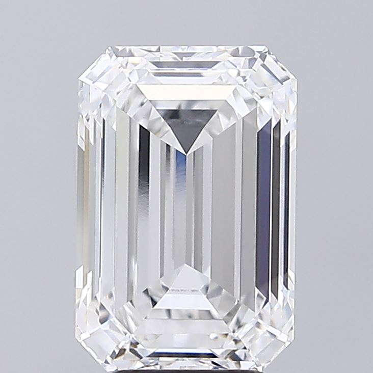5.08ct Emerald F VS1 Lab Created Diamond