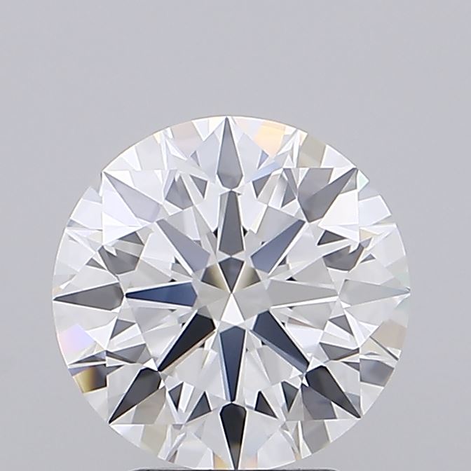 2.13ct Round D FL Lab Created Diamond