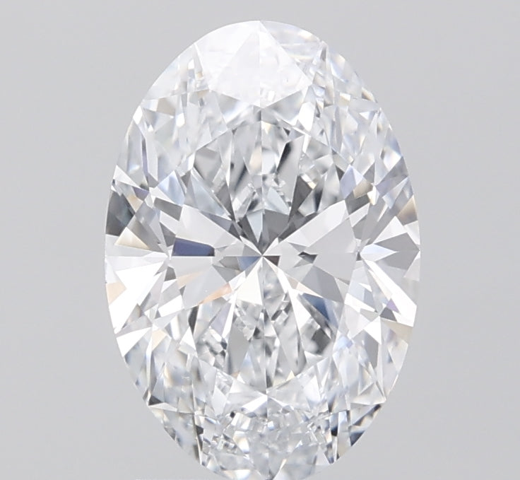 2.01ct Oval E VVS2 Lab Created Diamond