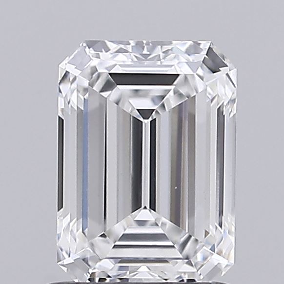 1.01ct Emerald E VVS2 Lab Created Diamond
