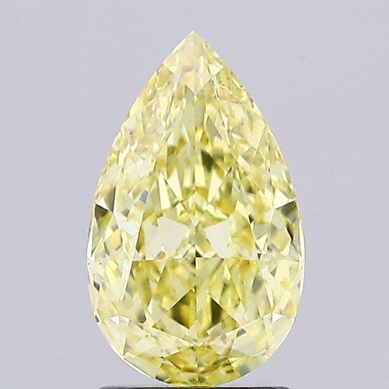 2.04ct Pear  VVS2 Lab Created Diamond