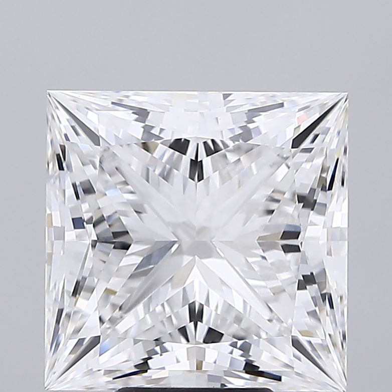 7.28ct Princess E VVS2 Lab Created Diamond