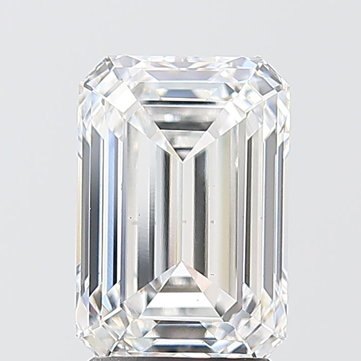 2.51ct Emerald D VS1 Lab Created Diamond
