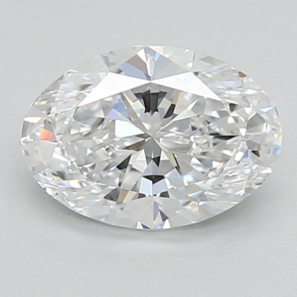 0.93ct Oval D VVS2 Lab Created Diamond