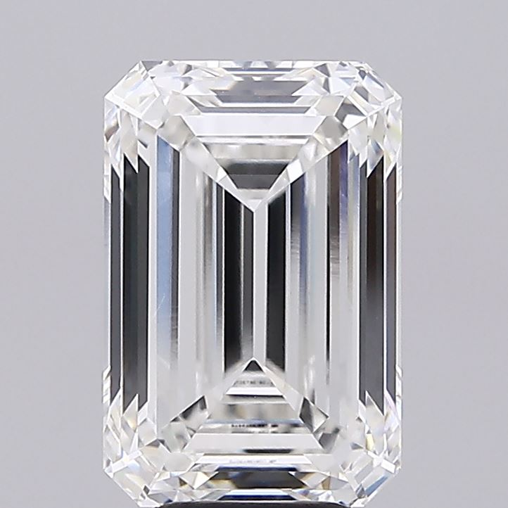 6.02ct Emerald F VVS2 Lab Created Diamond
