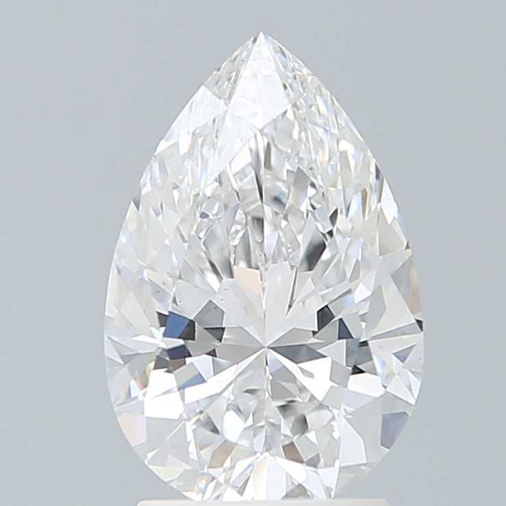 2.35ct Pear E VS1 Lab Created Diamond