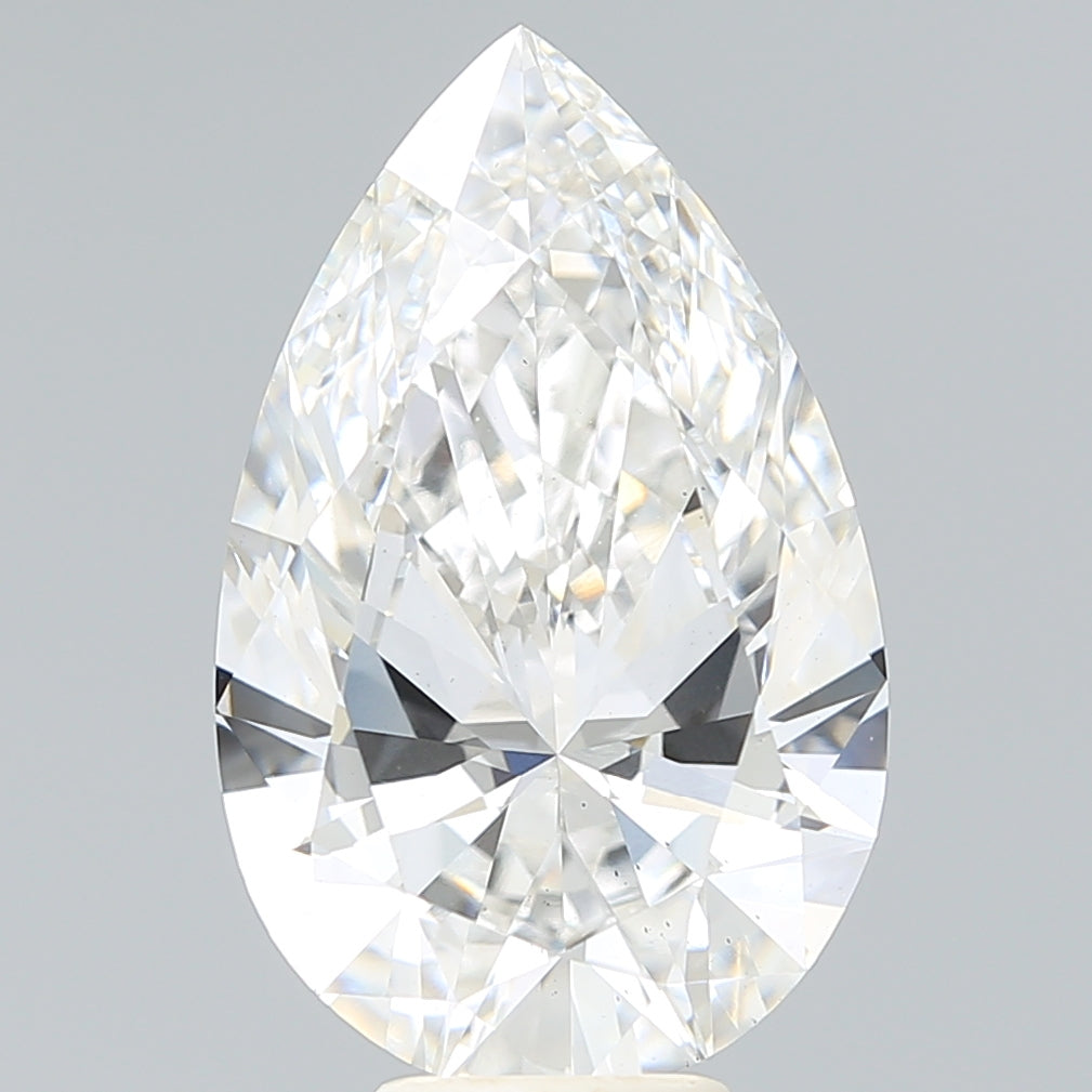 7.38ct Pear G VS2 Lab Created Diamond