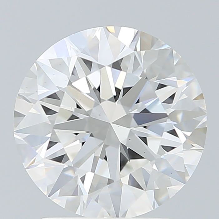 2.43ct Round F VS2 Lab Created Diamond