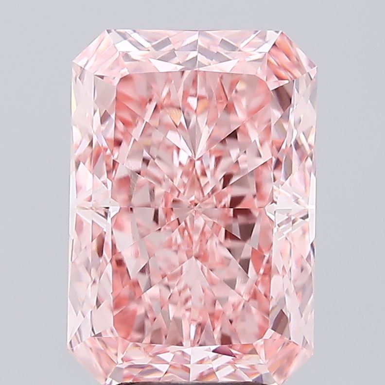 4.21ct Radiant  VVS2 Lab Created Diamond
