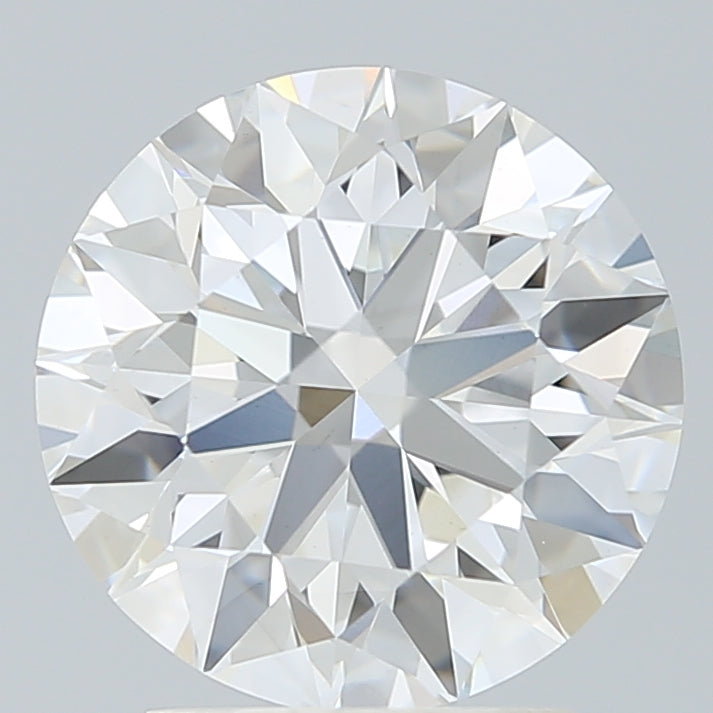2.77ct Round F VS1 Lab Created Diamond