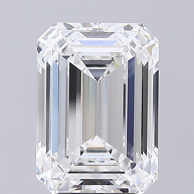 5.02ct Emerald E VVS2 Lab Created Diamond