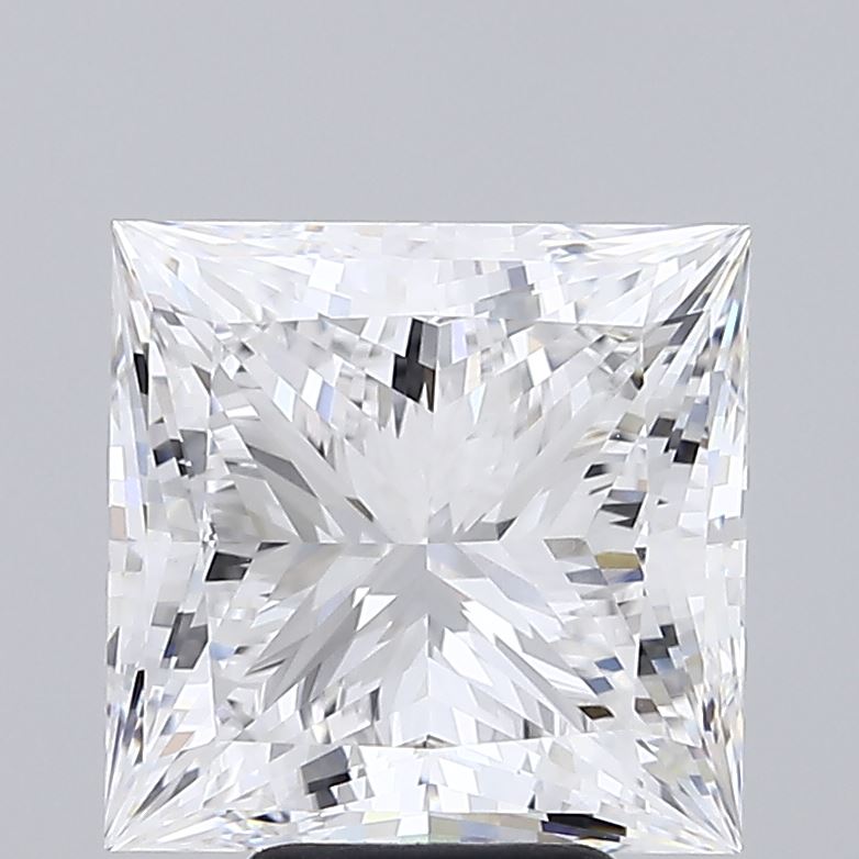 6.58ct Princess E VVS2 Lab Created Diamond