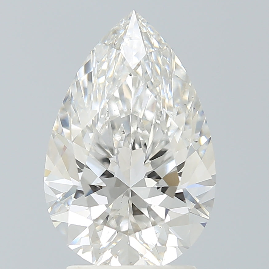 2.73ct Pear G VS2 Lab Created Diamond