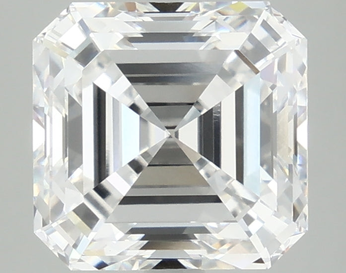 4.35ct Asscher E VVS2 Lab Created Diamond