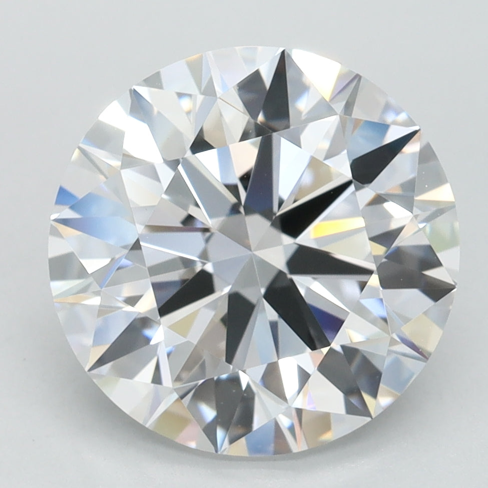 3.39ct Round D IF Lab Created Diamond