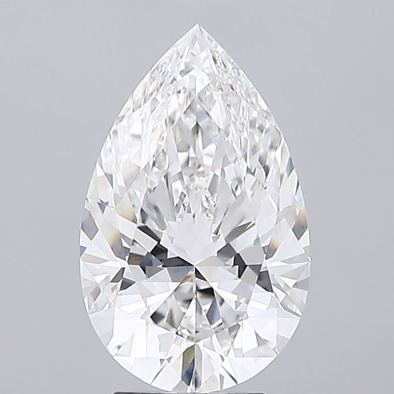 4.03ct Pear E VS1 Lab Created Diamond