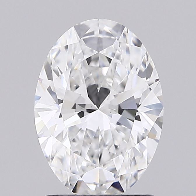 1.5ct Oval E VS1 Lab Created Diamond
