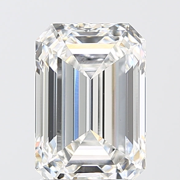 2.57ct Emerald E VS1 Lab Created Diamond