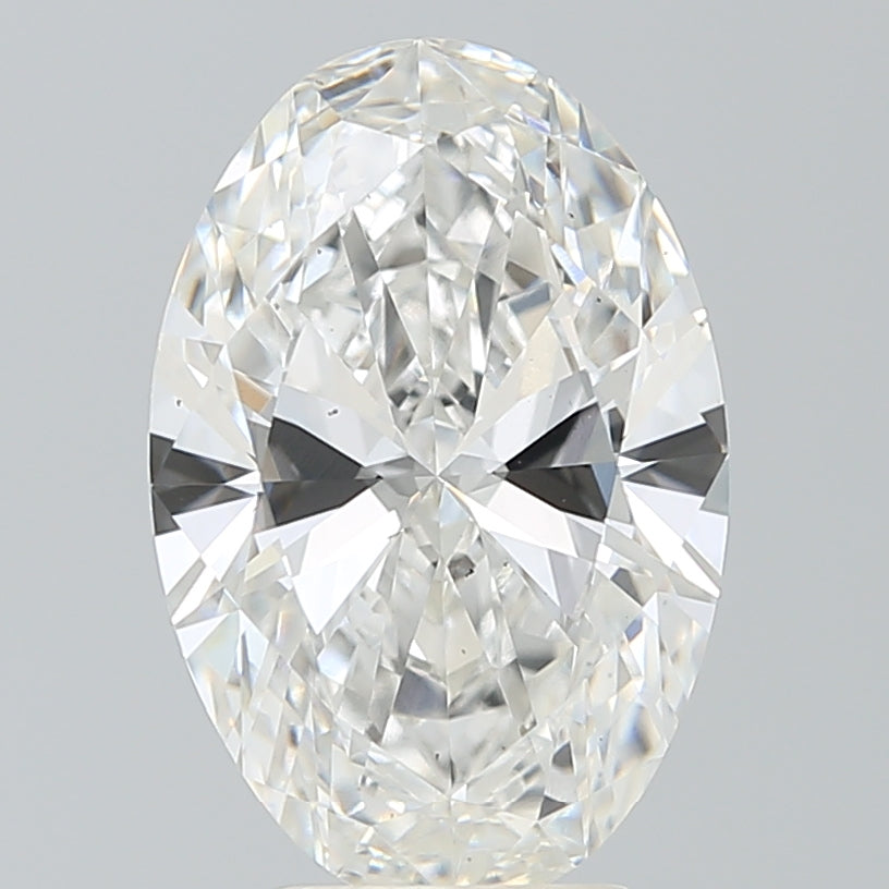 4.66ct Oval E VS2 Lab Created Diamond