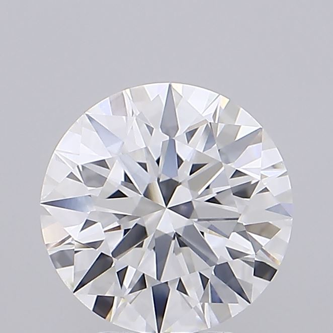 2.22ct Round D VVS2 Lab Created Diamond