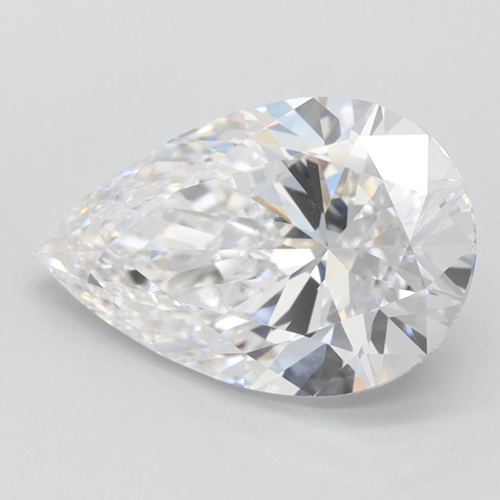 2.06ct Pear D IF Lab Created Diamond