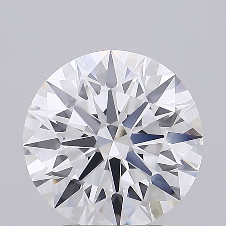 3.23ct Round D IF Lab Created Diamond