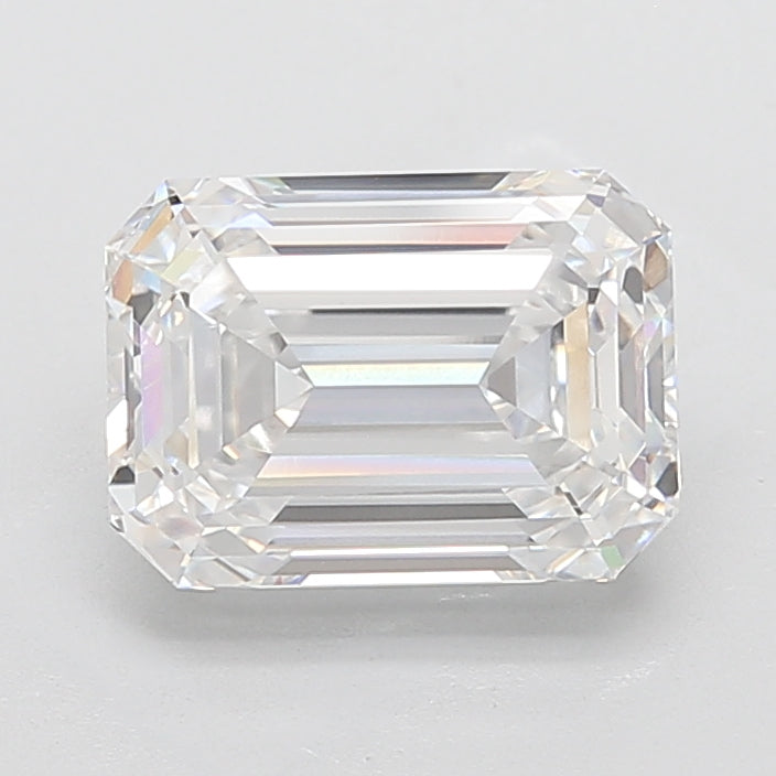 5.04ct Emerald D VVS2 Lab Created Diamond