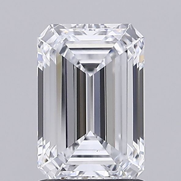 1.51ct Emerald F VS1 Lab Created Diamond